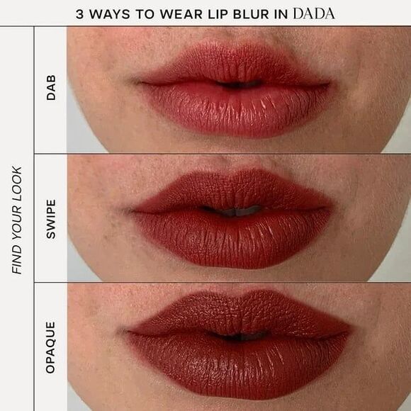 Saie Lip Blur Matte Blurring Lipstick Dada / Pop / Classic - Picture 9 of 11